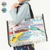 Pool Beach Vinyl Sea Doctor Komachi [kiejun] Bag, Shinkansen, Kids, Boys, Pool, Bag, Bag, Bathing, Train, Yellow, Hayabusa, (04 Turquoise)