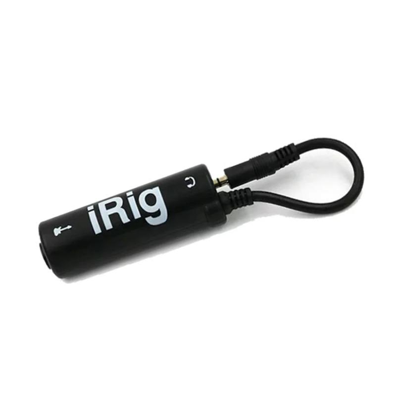 3.5mm Guitar Audio Cable Adapter for IPhone 5 6 IPad IRIG Effects Interface Music Recording Playback Connecting Instrument Phone