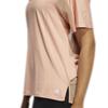 Adidas Aeroready Breathable Comfortable Soft Short Sleeve T-Shirt Women Tops Pink White GR8177