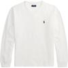 Sudadera de Algodón de Manga Larga con Logo Bordado Polo SS26 Corte Holgado Sudadera para Hombre 710B18909-002