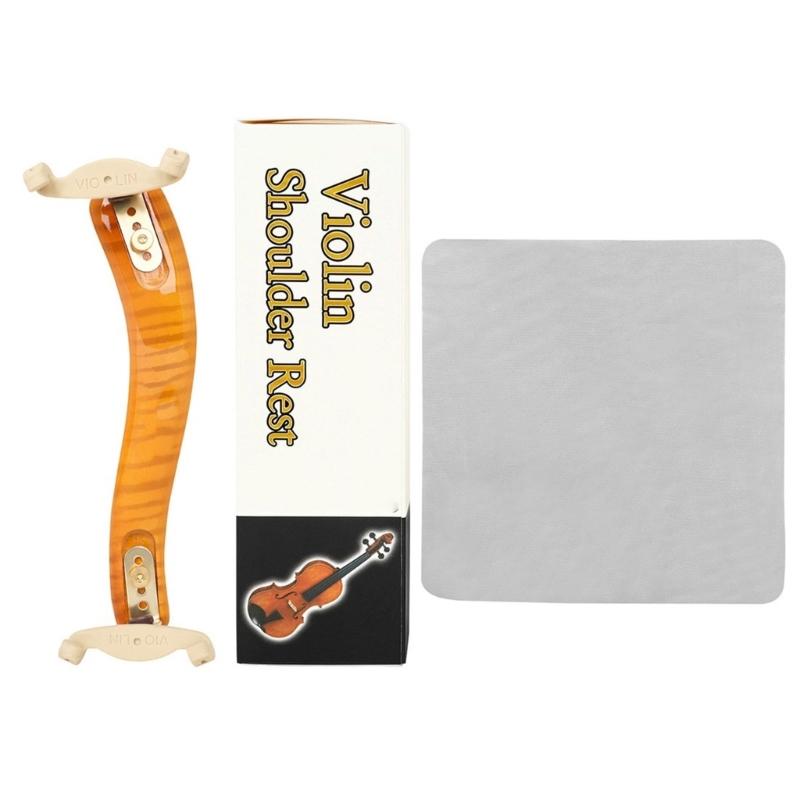 

Мягкая накладка на плечо для скрипки, регулируемая подставка для скрипки, прочный упрощенный механизм торцевого стержня, подходит для скрипки 4/4 1