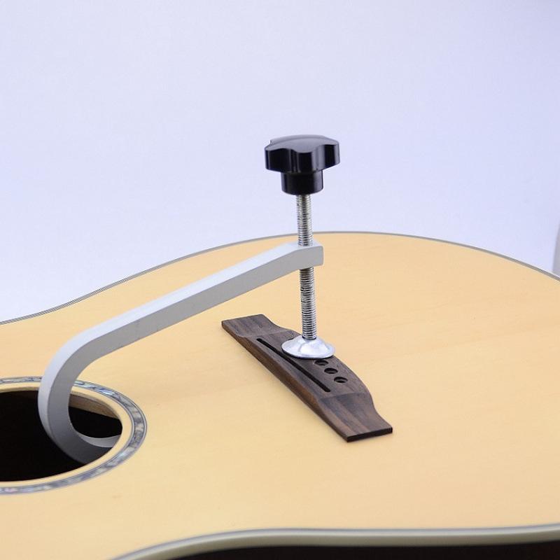 Classical Folk Guitar Bridge Repair Kit: String Holder & Woodworking Glue