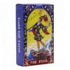 Blue Gold Foil Mandala Tarot Cards with Guidebook