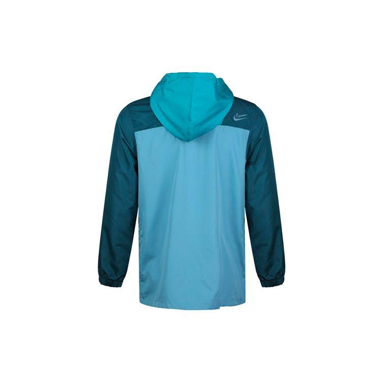Nike KD Durant Light Blue Teal Green Abyss Men's Basketball Training Hooded Jacket CD0376-424