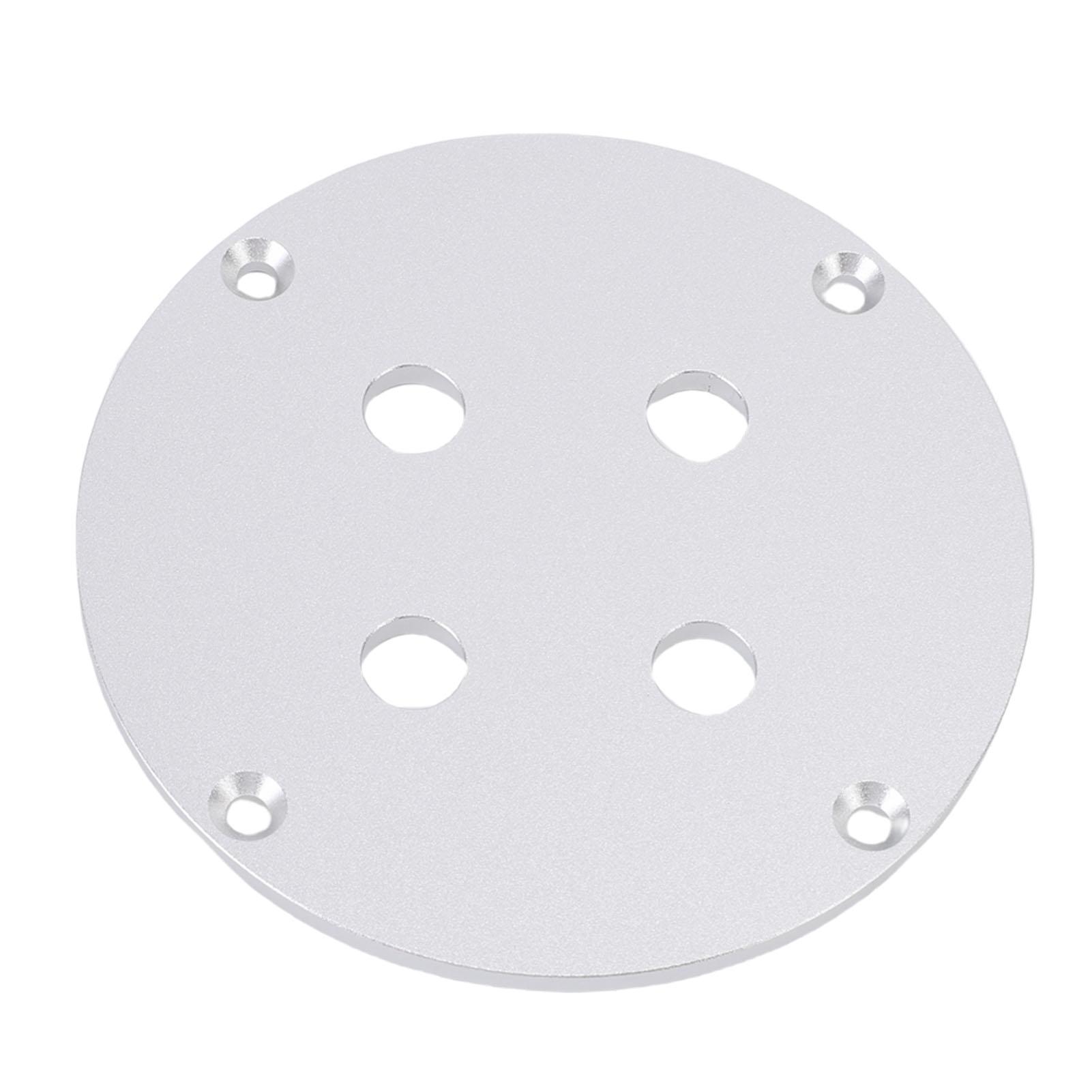 

Wall Plate Aluminum Alloy 4 Position Speaker Binding Post Wall Terminal Plate for Dual 1Celsius4 in Headphone s
