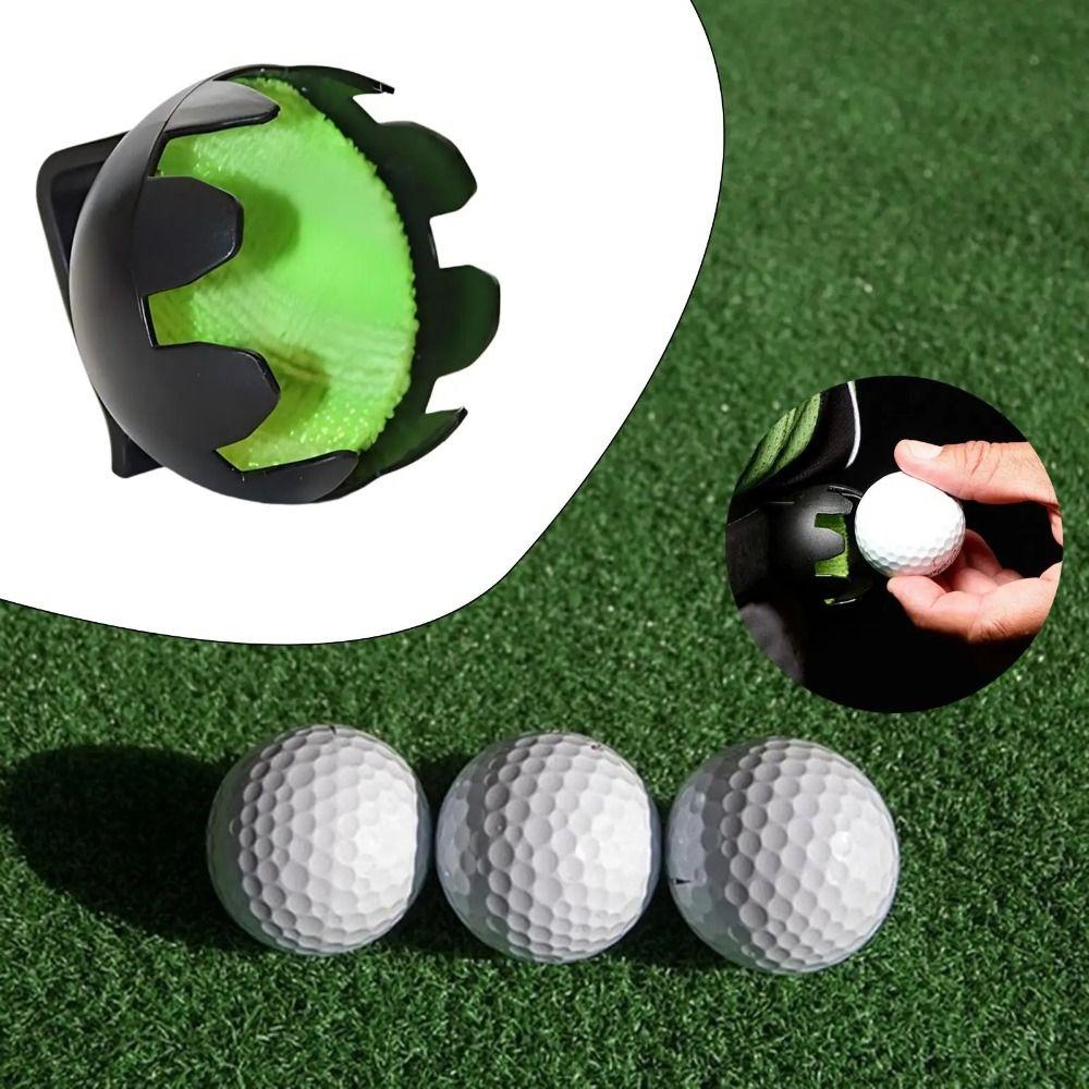 Attaches To Belt Portable Golf Ball Washer Lightweight Golf Ball Cleaning Tool  Practicing