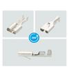 T090F 6,3 Flachstecker Federkontakt A-Pin Kfz-Relais Sockel Verkabelung Kupferklemme DJ623-E6.3A