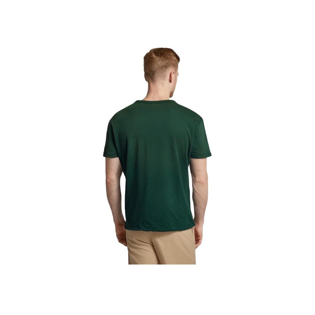 Polo Ralph Lauren Buchstabenmuster Rundhals Kurzarm T-Shirt Herren Tops Grün 710941989-001