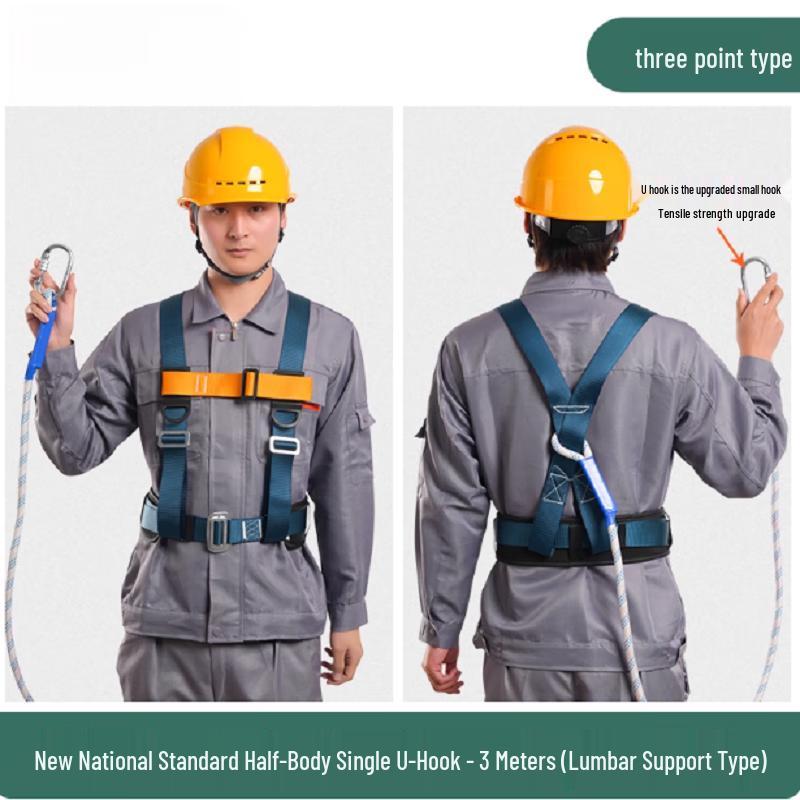 

OLOMM Half-Body Five-Point Safety Harness