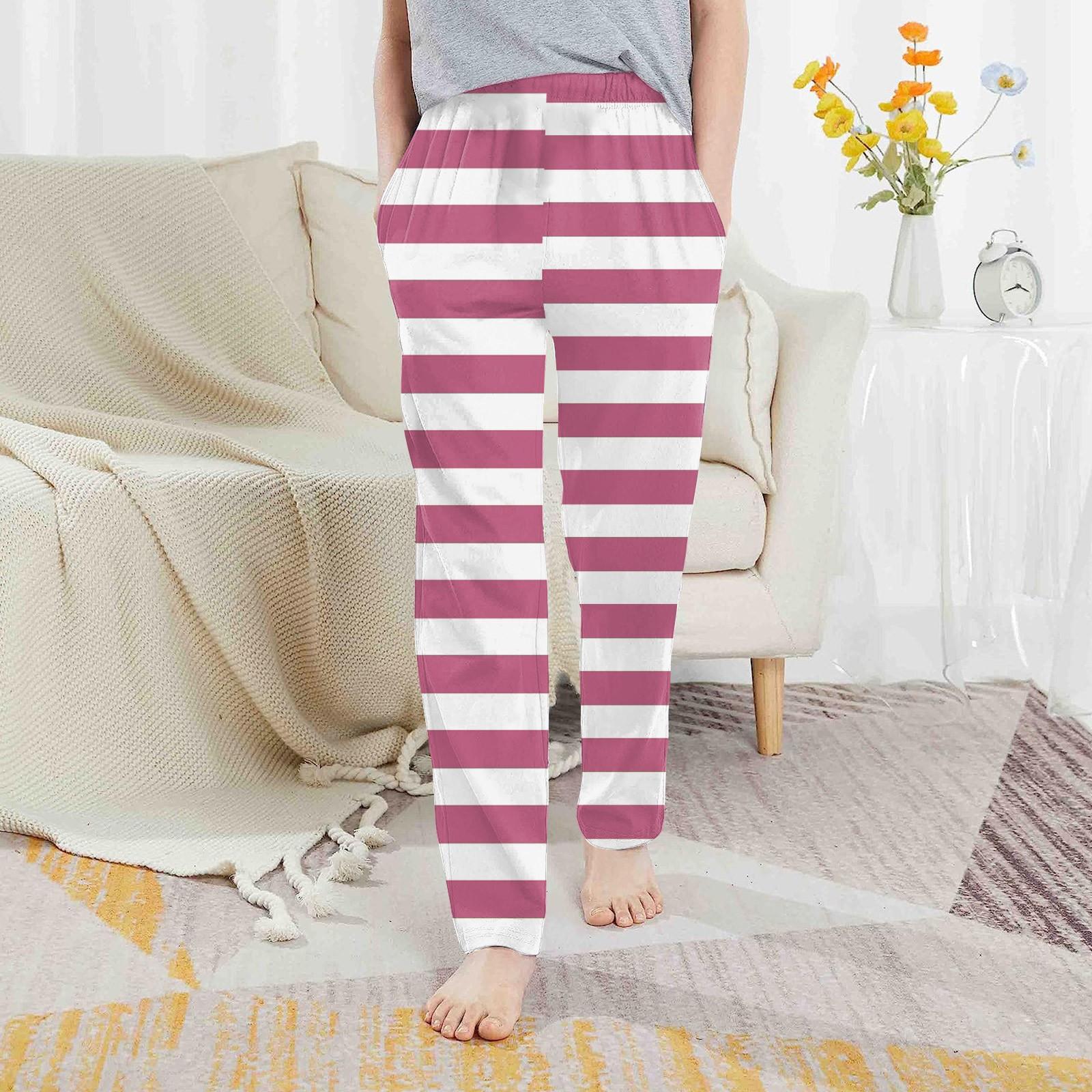 

Детские повседневные спортивные штаны с принтом и карманами 120 розовый