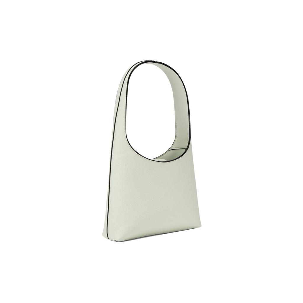 Calvin Klein Solid Color Letter Logo Magnetic Closure Synthetic Material Underarm Tote Shoulder Bag Women bags Light-Green DH3479-319