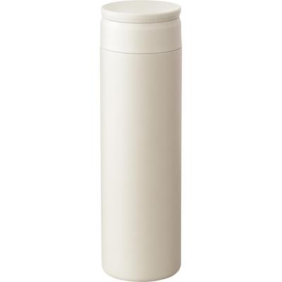 Wahei Freiz Dishwasher Safe Seamless Water Bottle Mug Bottle 500ml Ivory Screw Stopper Vacuum Insulated Bottle Thermal/Cold RH-1689