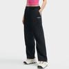 Fila Solid Color Tapered Woven Casual Pants Women Bottoms Black F51W429801F-BK