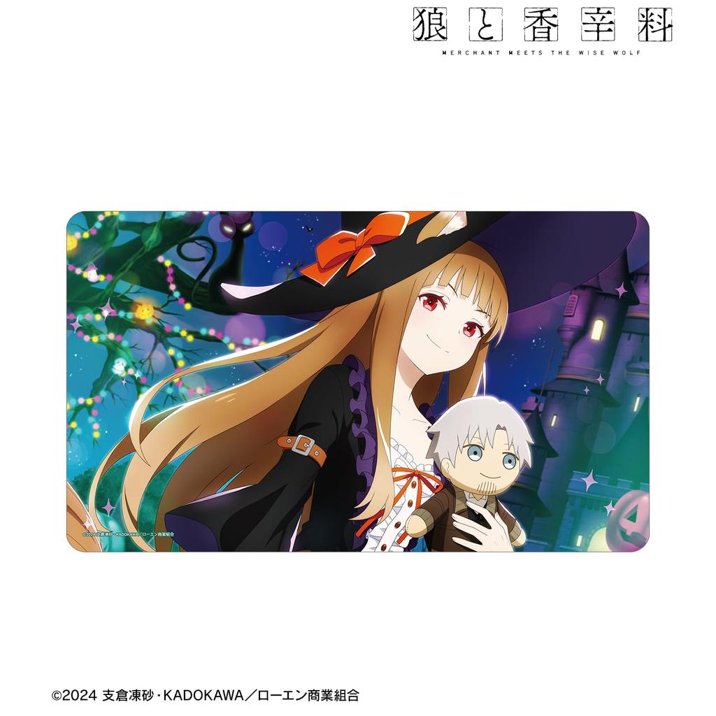 TV Anime and Merchant Meets the Wise Tale of the Four Seasons Visual Desk Mat "Spice Wolf Wolf" Holo's "Halloween" Multi-Purpose