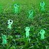 10 Pcs Mini Resin Alien Figures Fairy Garden Tiny Alien Accessories Little Glow In Dark Alien Decor for Micro Landscape Outdoor Patio Lawn Yard
