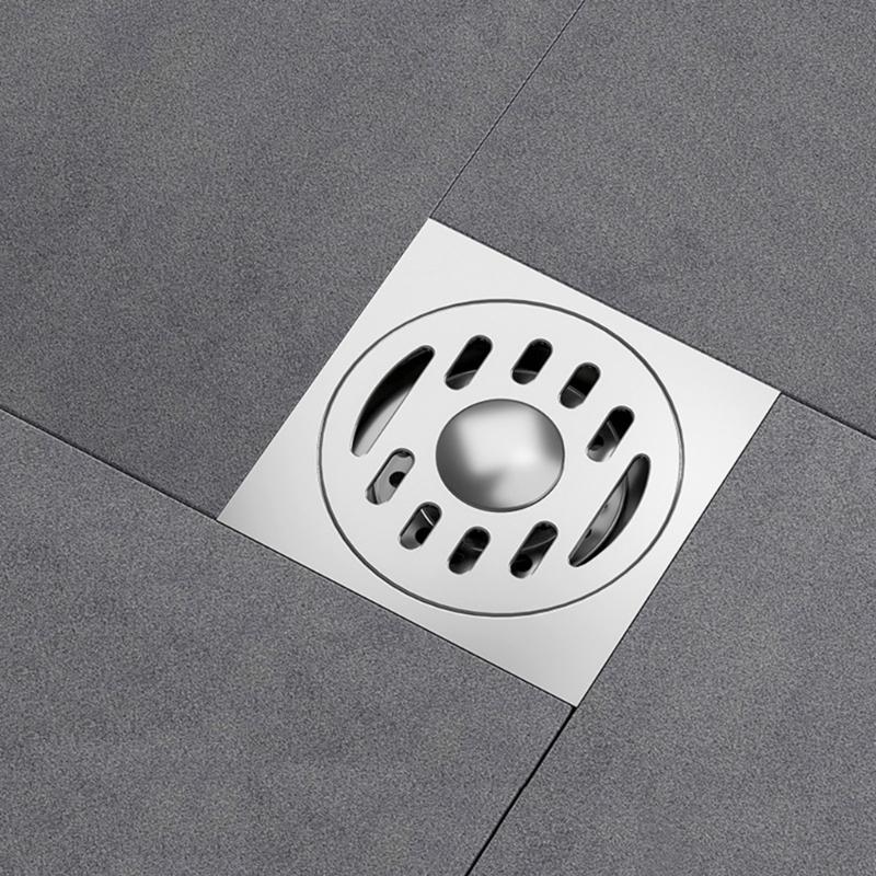 Practical Sturdy Stainless Steel Floor Drain Set with Strong Filtration Bathroom Accessory for Household Daily Use
