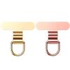 Xiaomi Mini Stainless Steel Mobile Phone Lanyard Tab Silent Hole Clip Charging Port Gasket Antilost Metal Mobile Phone Lanyard Tab Card