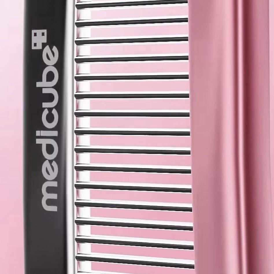 MEDICUBE x FOREVER CHERRY Pente Escova de Cabelo Conjunto de 2 Peças Wonyoung Balletcore pinkpink