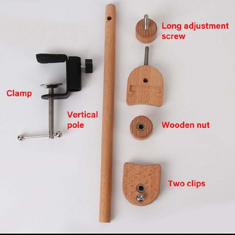 Stickrahmenständer Desktop-Reifenhalter Handarbeit Schoßrahmen Stickrahmen Schoßständer zum Nähen