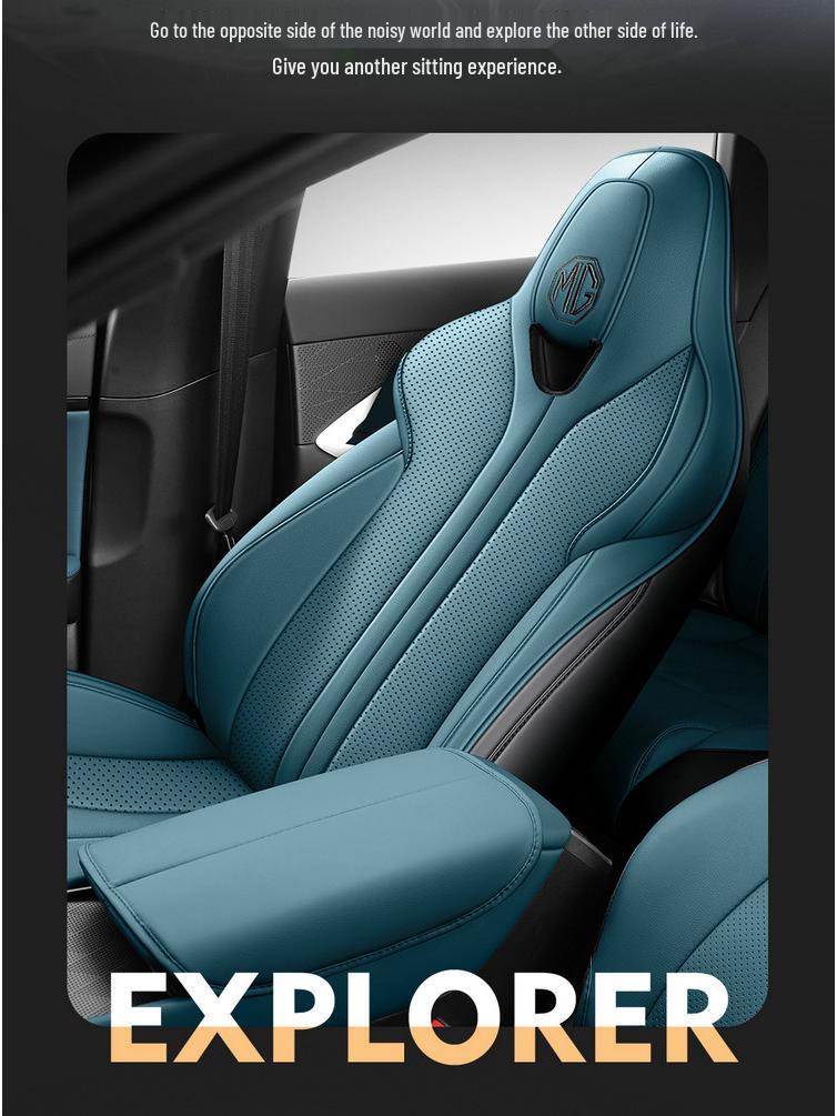 MG7 2023 Full Surround Seat Cover: All-Season Cushion & Universal Accessory.