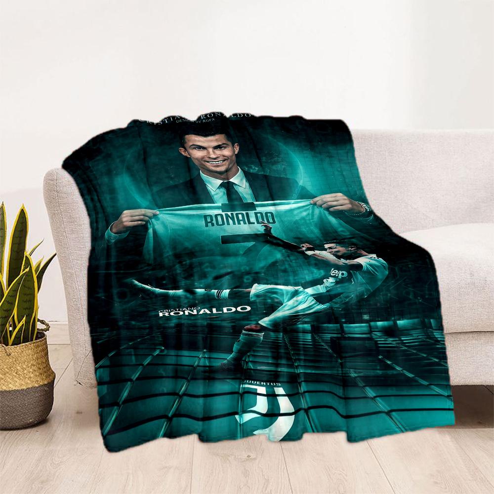 Cristiano Ronaldo 126 Blanket Ultra-Soft Great for Couch Livingroom Chair Four Seasons Multipurpose Playful Design