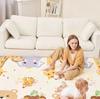 Thickened, Odorless Baby Crawling Mat: Foldable Foam with Cold Insulation for Living Room