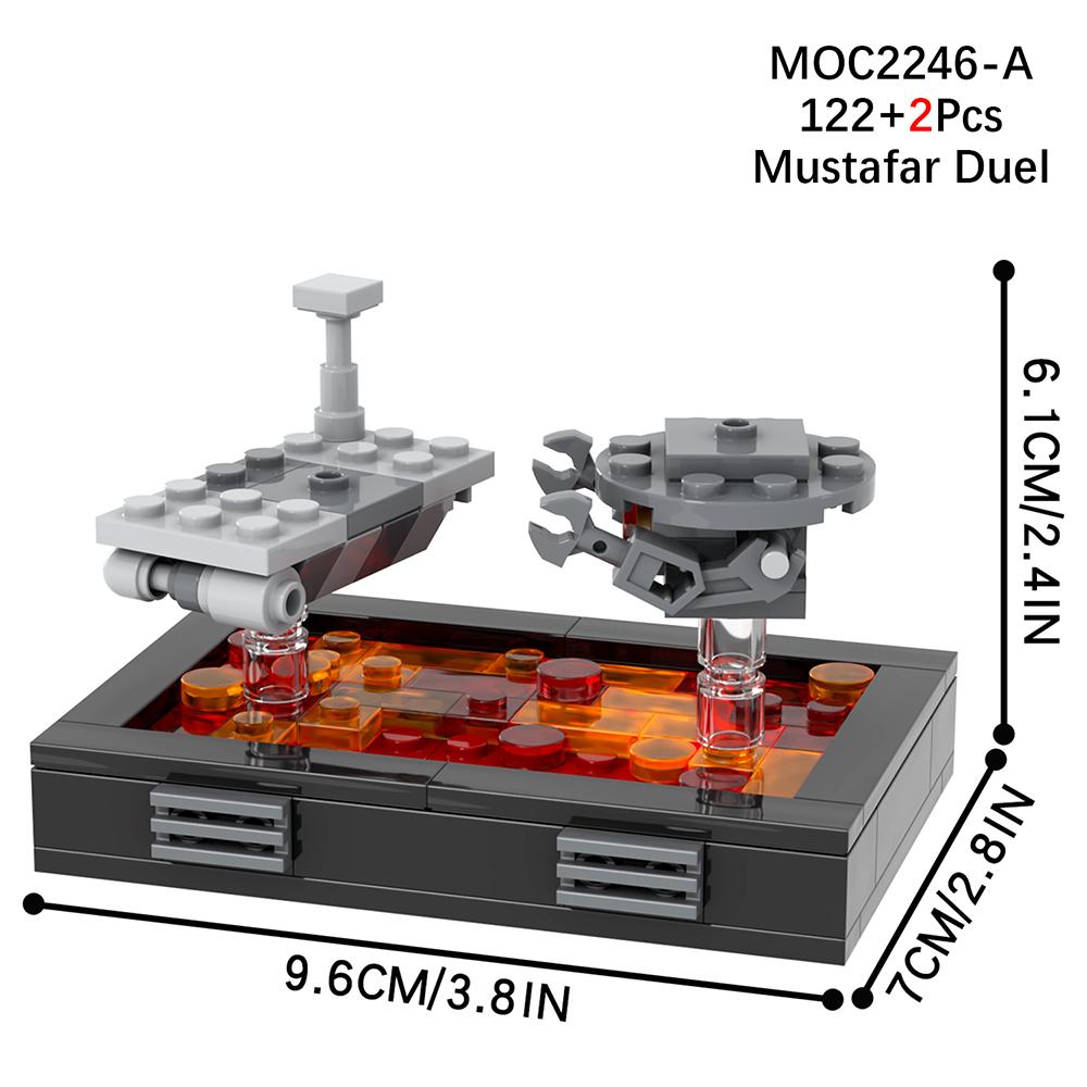MOOXI Seria Wojen Kosmicznych Model Scenariuszowy MOC Klocki DIY Diorama Zabawki dla Dorosłych i Dzieci Zestaw Klocków Prezenty Montessori Dekoracja