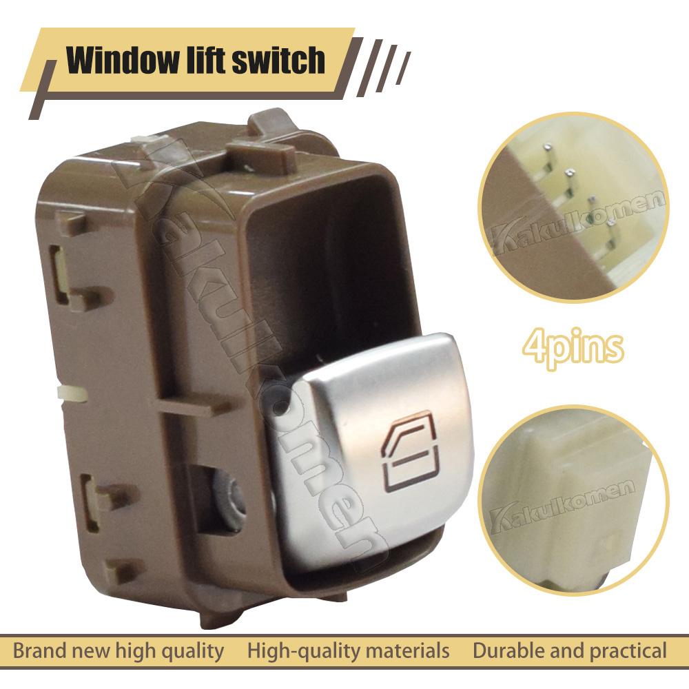 A2059051513 2059051513 Black/Beige/Brown Passenger Side Power Window Switch For Mercedes-Benz C V-Klasse Vito GLC W205 2014-