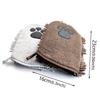 Quick-drying Dog Bath Gloves Absorbent Pet Towels for Small Medium Dogs Cats Pet Towels with Paw Print Design, Dog Bath Supplies