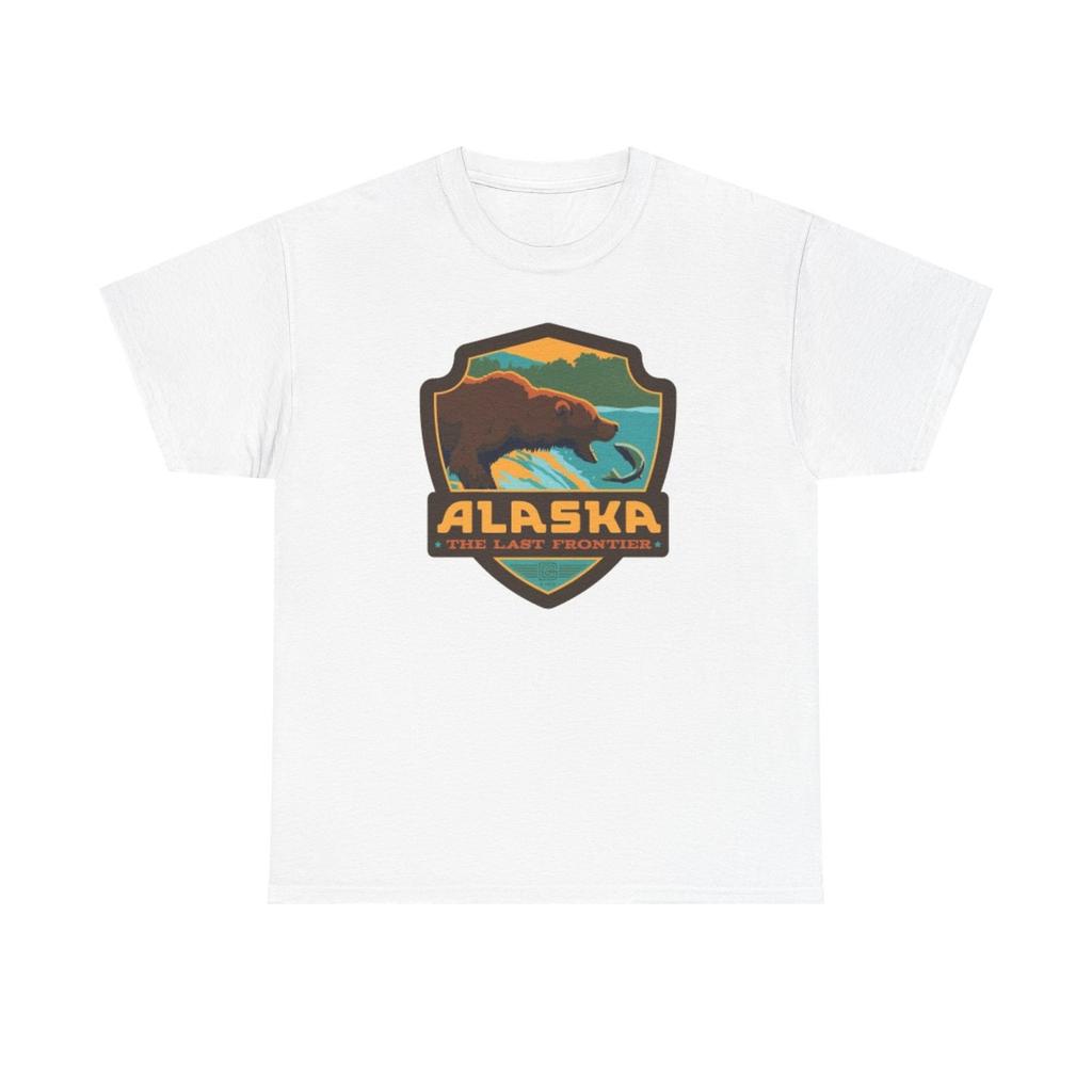 Alaska The State Frontier State Brand New T Shirt Graphic Apparel Unisex Cotton