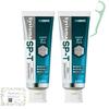 [Set of 2] SP-T Gel 85g + 1 Trial Dental Floss, Highly Concentrated Fluoride (1450ppm), Non-Abrasive, Prevents Periodontal Disease
