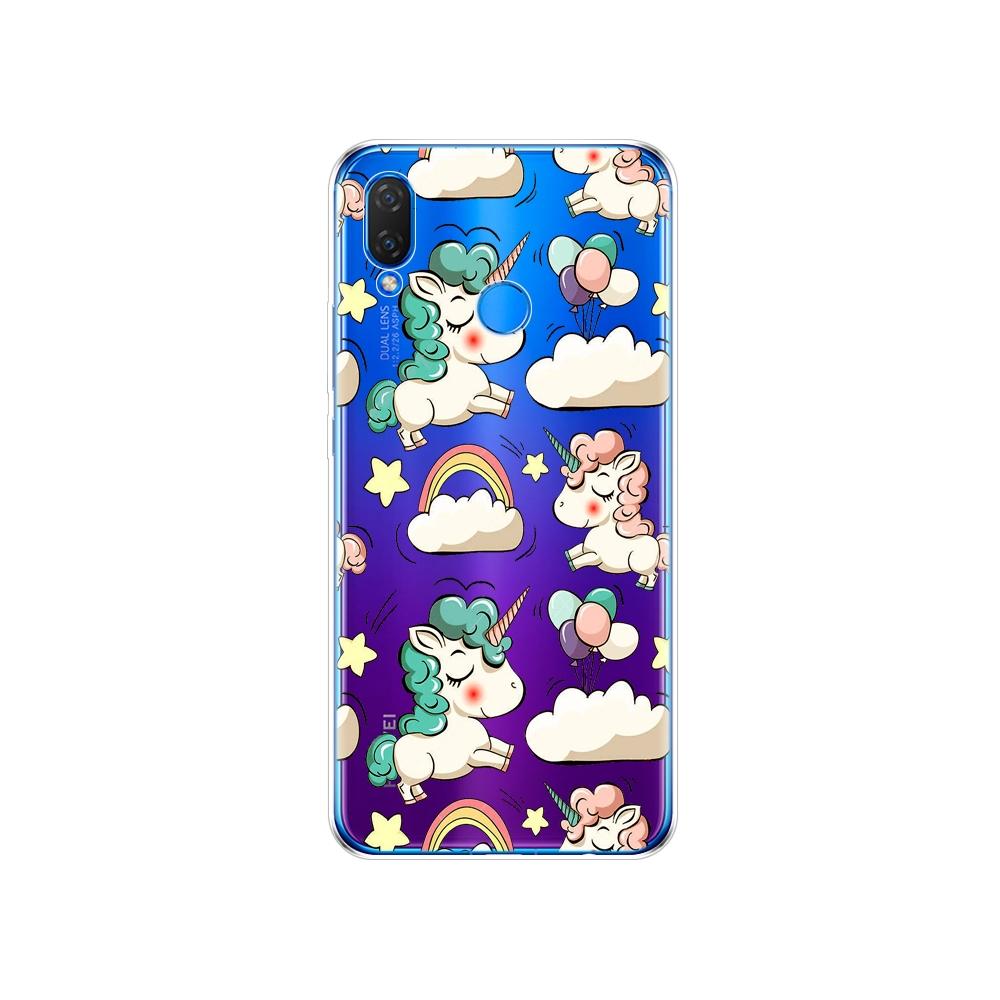 Case For Huawei Nova 3 3i 3e Phone Case Soft Silicon TPU Cover For Nova3 Nova3i INE-LX2 INE-LX9 Cover Full 360 Protective Shell