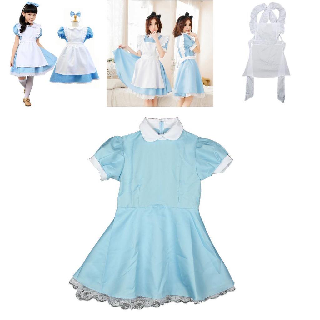 Elegant Alice In Wonderland Costume With Breathable Fabric And Exquisite Workmanship