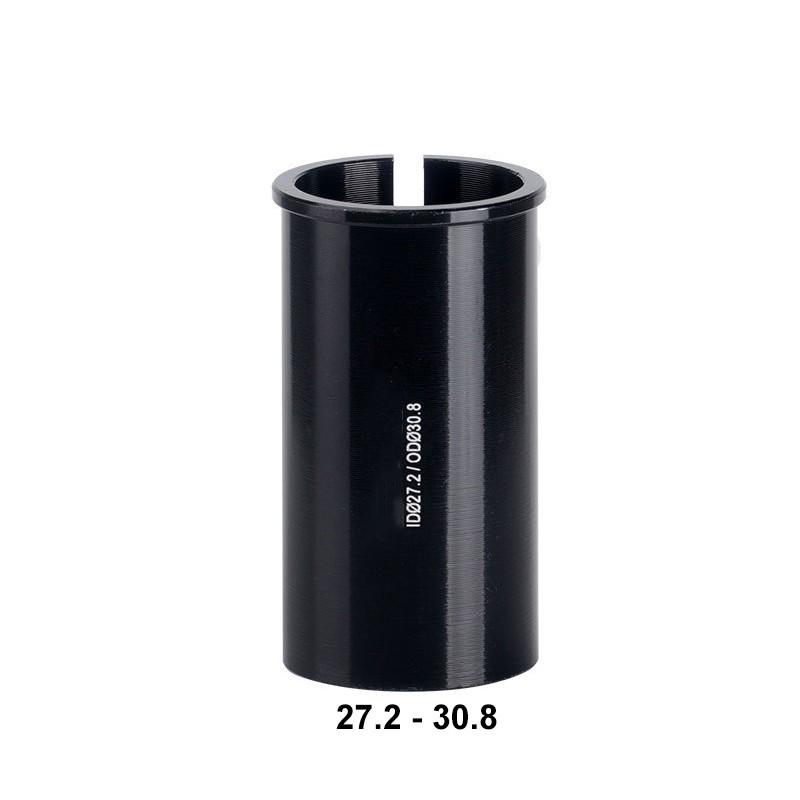 Seat post tube Black Bicycle Bike Cycling Shim Sleeve Reducer Converter