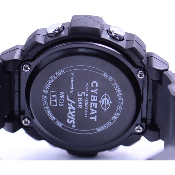 J-AXIS WRC15 Men's Quartz Digital Wrist Watch - Silver / Black / Navy WRC15-S WRC15-BK WRC15-BL Gift Casual Business Sports Student