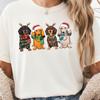 Dachshund Christmas Shirt, Cute Dog Lover Tee