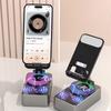 Cell Phone Stand With Bluetooth-Compatible Speaker Adjustable Portable Desktop Bracket Folding Desktop Live Lazy Stand Anti-Slip