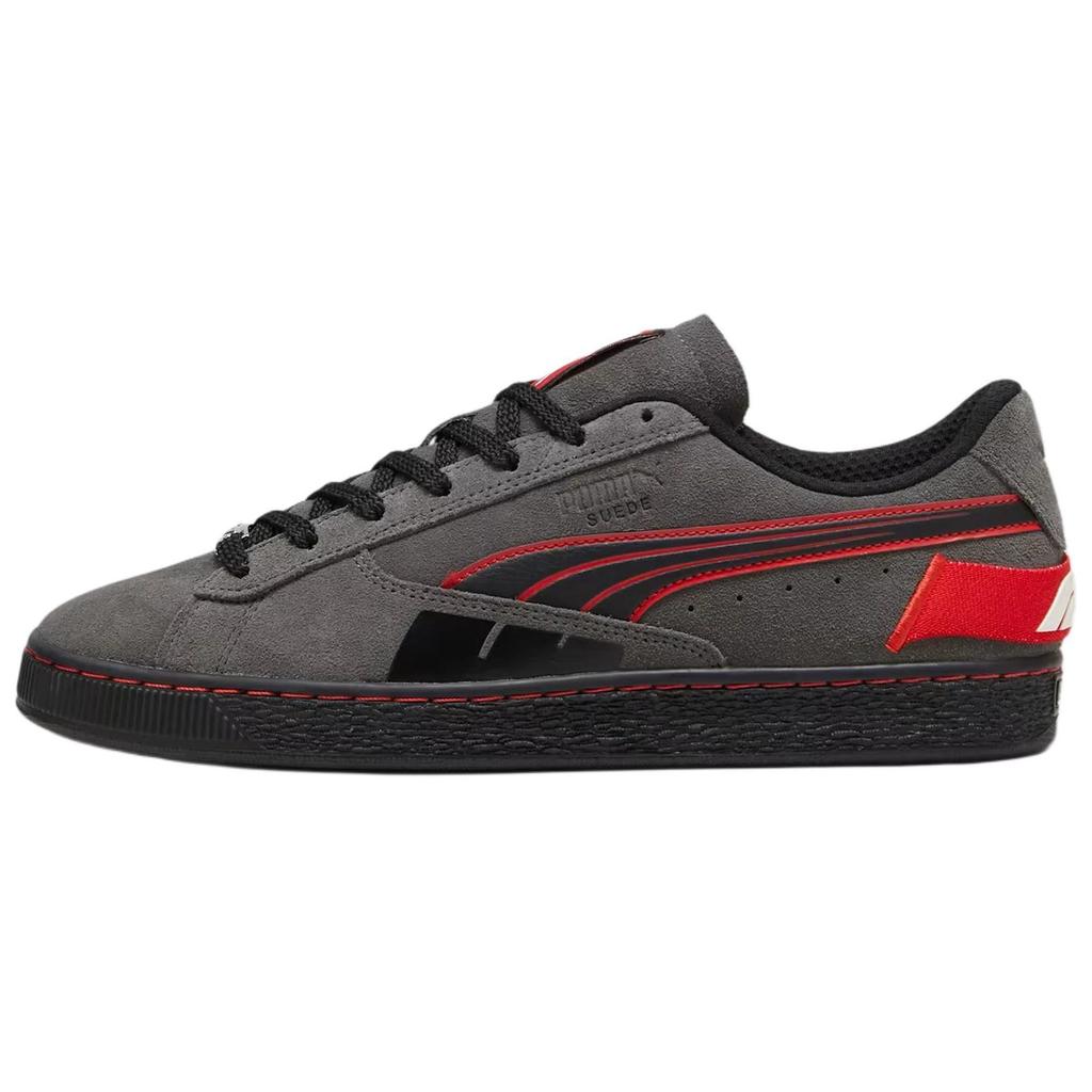 Pánské tenisky Formula 1 x Puma Suede T Shadow Grey Pop Red 308438-01