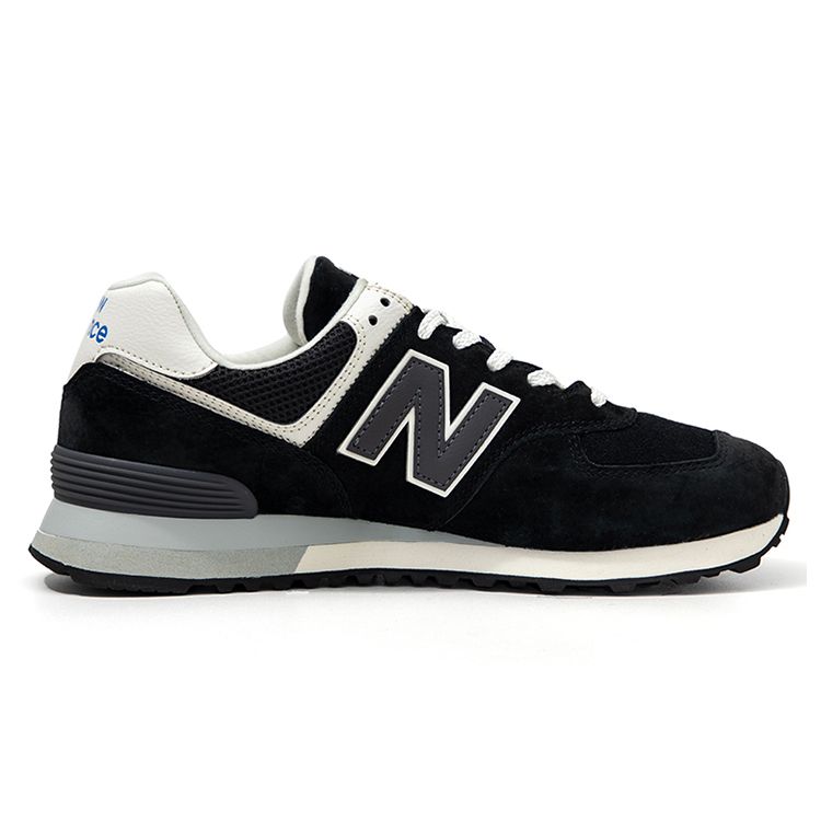 New Balance 574 Black White Unisex Sneakers U574BK2