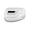 1 Piece Car Fuel Tank Cap Fuel Tank Decorative Sticker Silver Car Accessories For Ford Ranger +