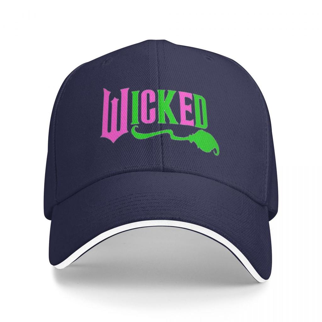 Wicked Glinda And Elphaba Logo Baseball Caps Snapback Baseball Hats Breathable Casual Casquette Outdoor for Men And Women