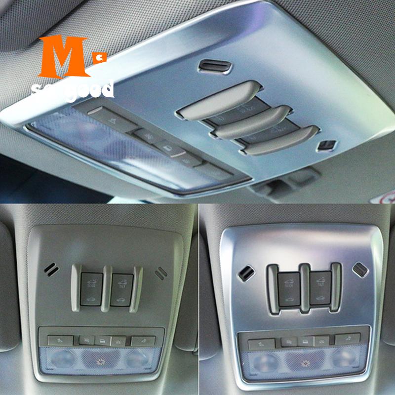 2013 2014 2015 2016 2017 2018 dla Opel Mokka Buick Encore z przodu samochodu do czytania abażur pokrywa tapicerka ABS matowe wnętrze