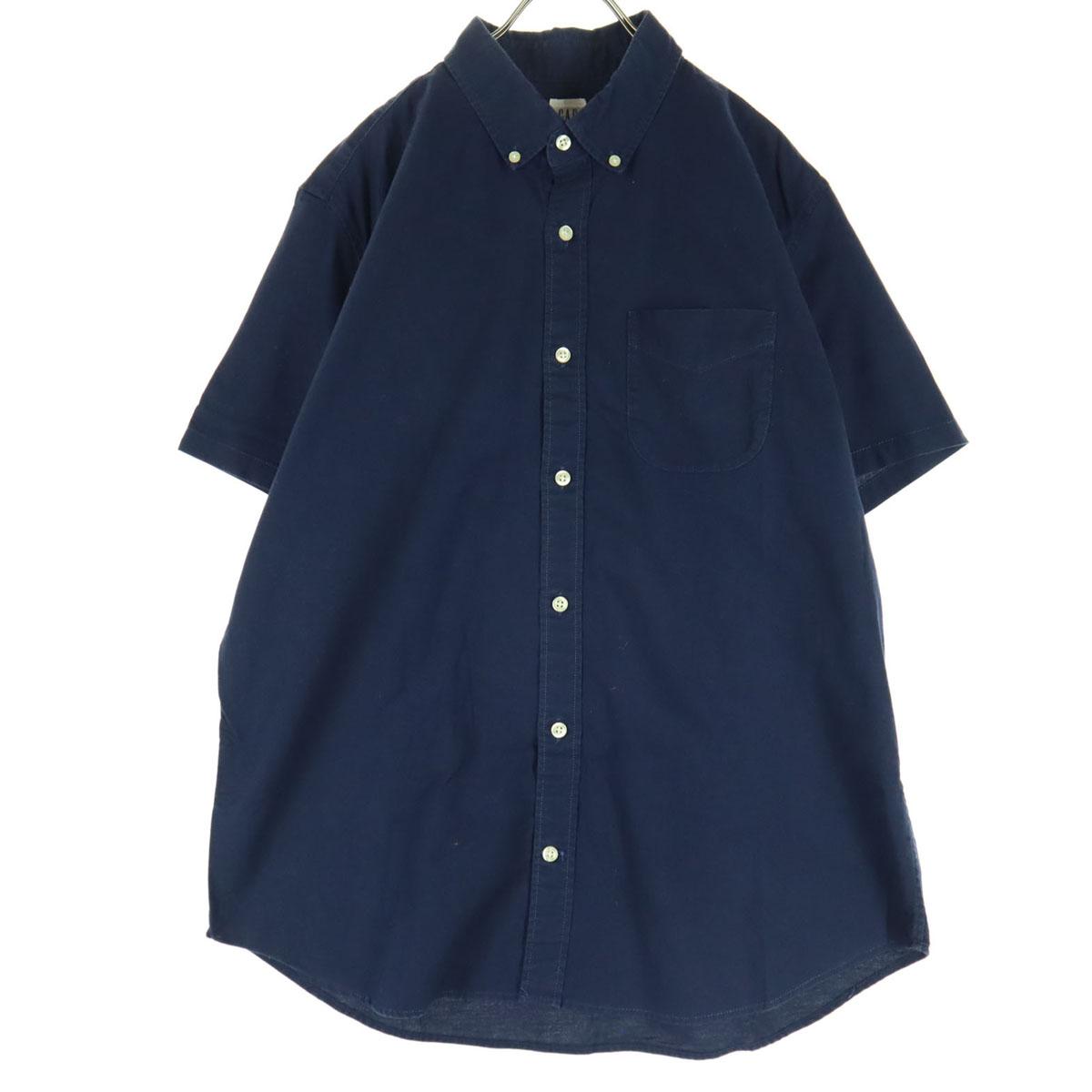 

GAP Рубашка с коротким рукавом на пуговицах L Темно-синий Мужская Б/У