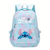 Stitch Student Backpack for Boys Girls Colorful Stylish School Bag Large Capacity Breathable Versatile