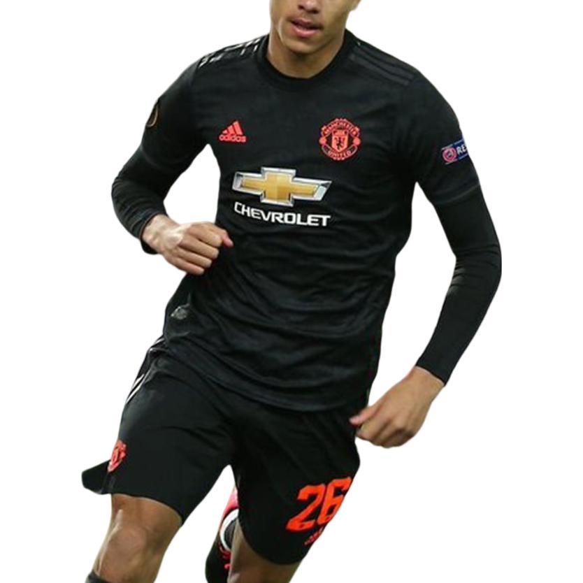 Adidas Soccer Jersey 19/20 Season, Manchester United Unisex Black ED7391