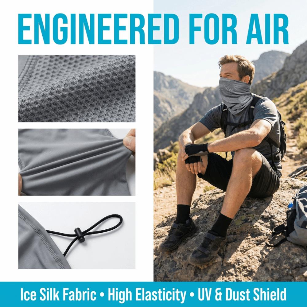 Wind Outdoor Cycling Masks Light Cool Ice Silk Mask New Face Scarf  Cycling