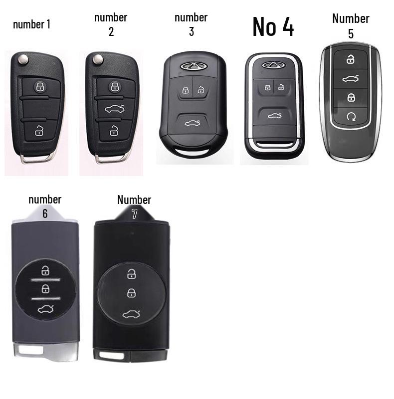 Chery Key Case: Genuine Cowhide for Tiggo 9/3/5/8 Plus, Arrizo 5/7, and Exeed Yaoguang