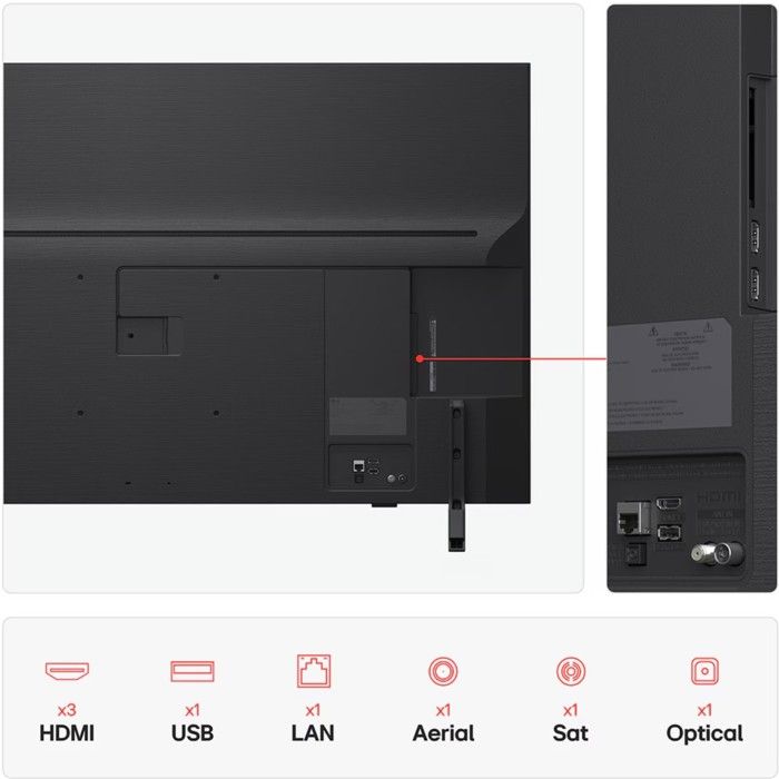 Television - LG - AI QNED82 - 50" - UHD 4K - Smart TV - Black