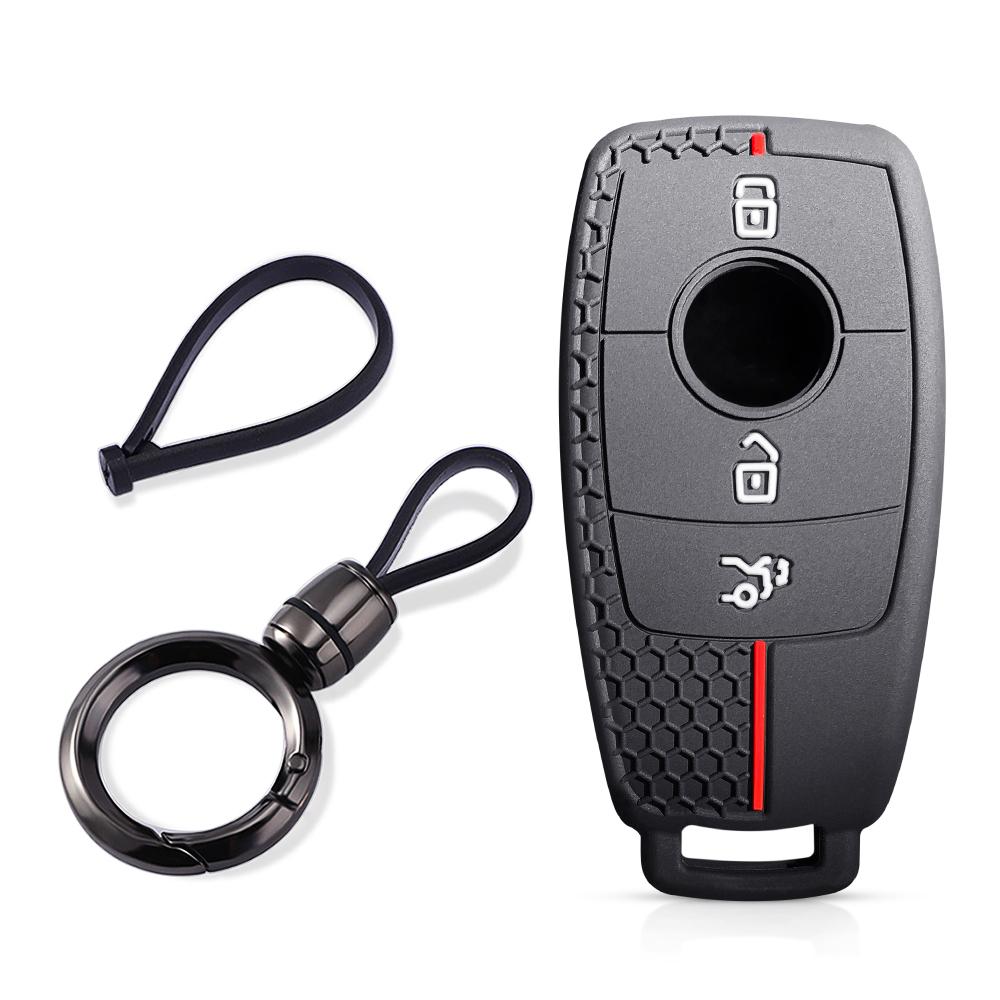 For Mercedes Benz W639 C350 W204 W205 W212 W213 W176 W219 AMG ML SL CLA GLA GLC GLE GLS GLK SLC SLK Key Caps Cover Car Key Case