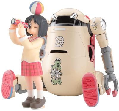 Hasegawa Série Creator Works Mechatro Wego Collaboration Quotidienne Warm Shinonome Échelle Nano Maquette en Plastique 64804 N°06 + 1/20